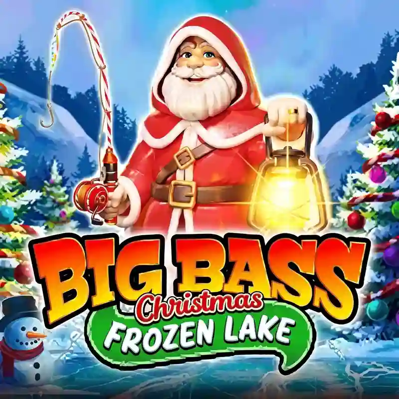 Big Bass Christmas Frozen Lake